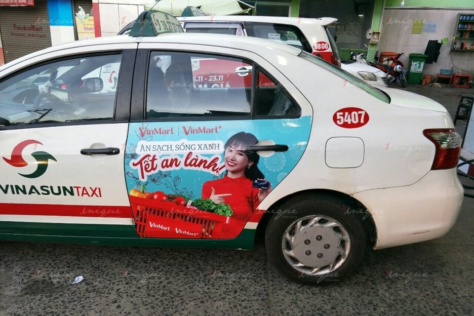 quảng cáo taxi ở đồng nai