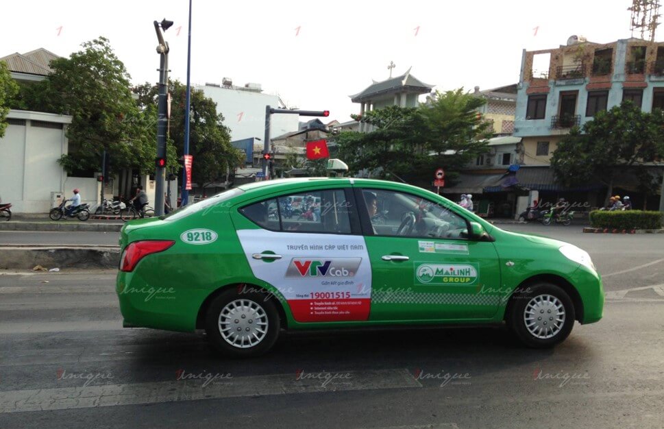 quảng cáo taxi ở phú thọ