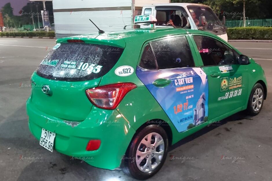 quảng cáo taxi tại bình phước